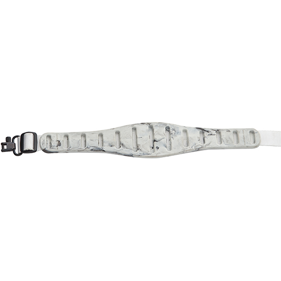 QUAKE SNOW CAMO SLING CONTOUR W/SWIVLES - Hunting Accessories